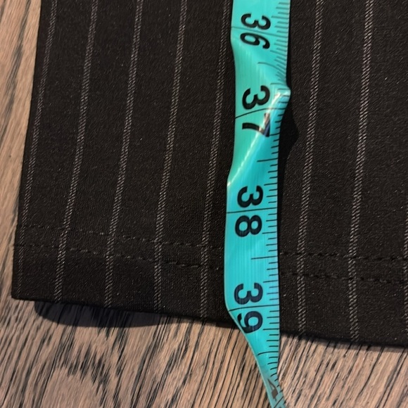 Jules & Leopold Stripped tailored Sloane High rise lwide leg dress pants Sz L - Picture 8 of 13